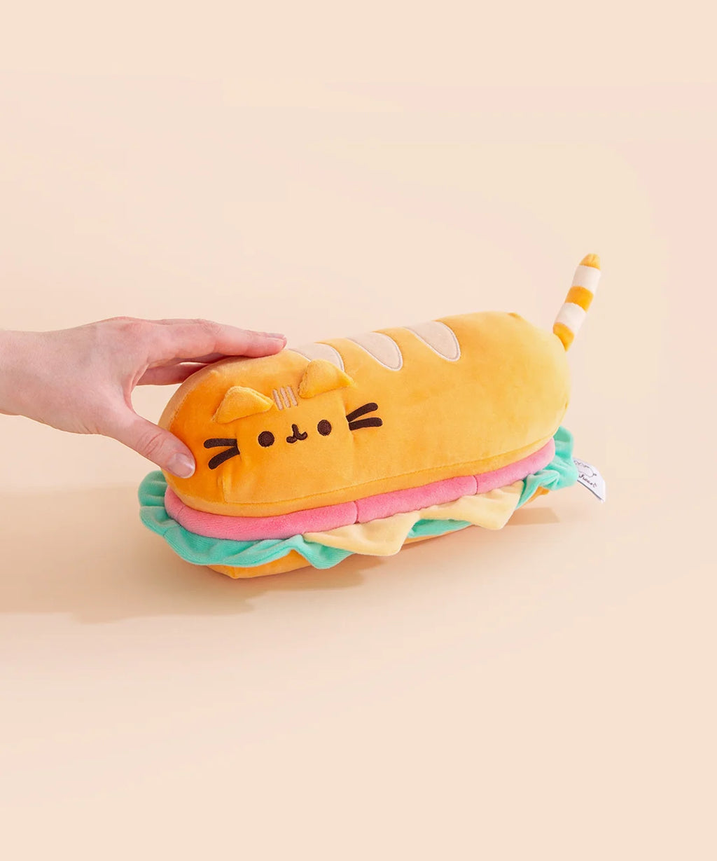 Sub Sandwich Plush Toy in a Colorful Veggie Design