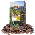 Sumatra Organic Coffee, a Medium-Bodied Dark Roast