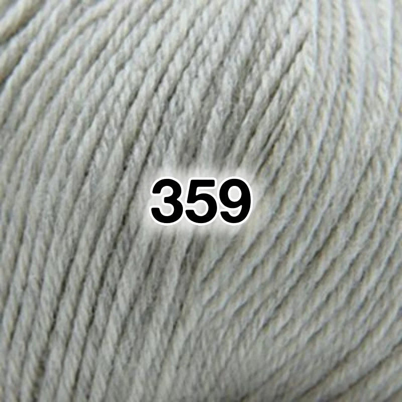 Superwash Wool DK Yarn, 100 g / 220 yd Skein for Machine-Washable Knitting and Crochet Projects — 359 - Aspen Heather