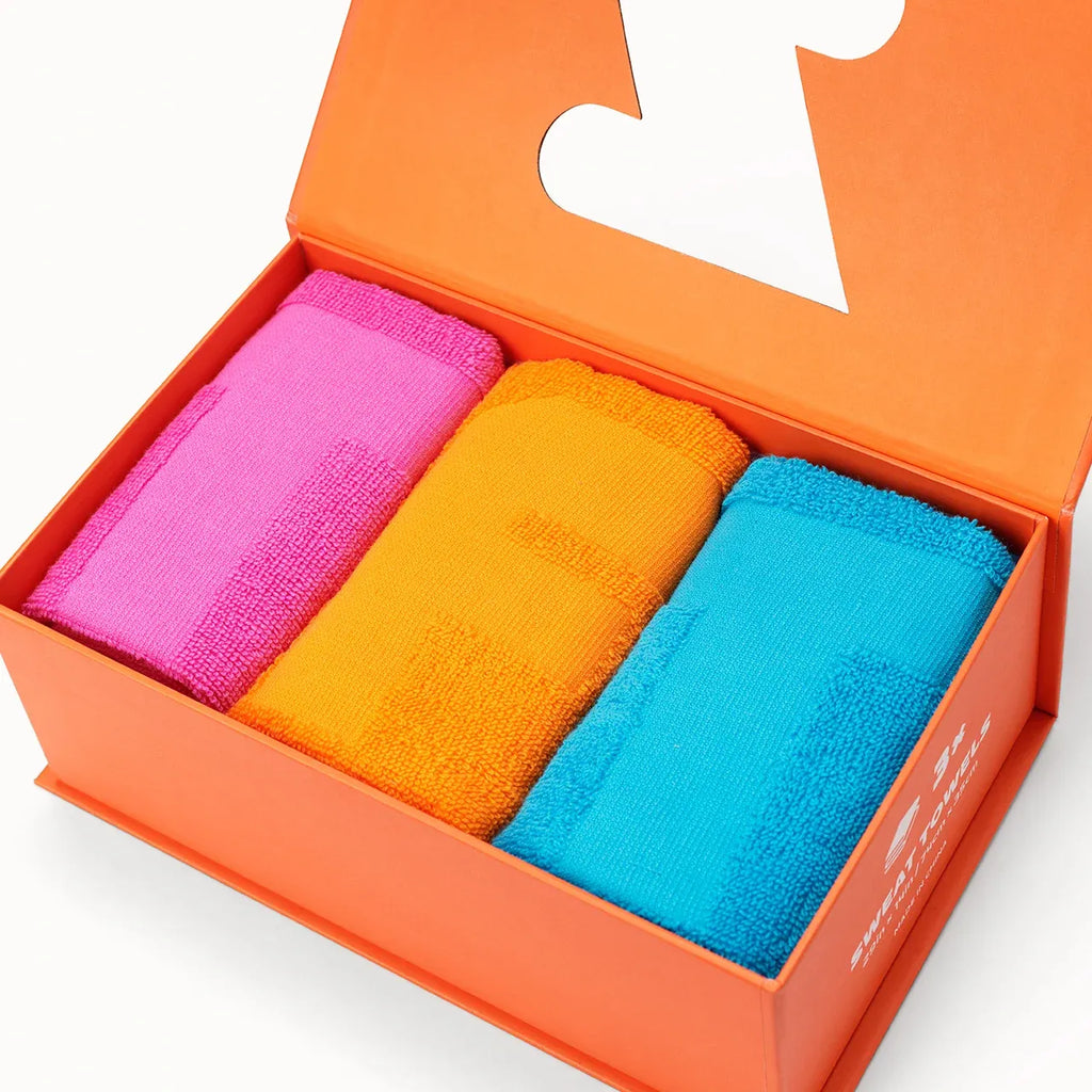 Sweat Towels for Cycling, Soft Enough for Your Face and Sized to Drape Over Your Handlebars