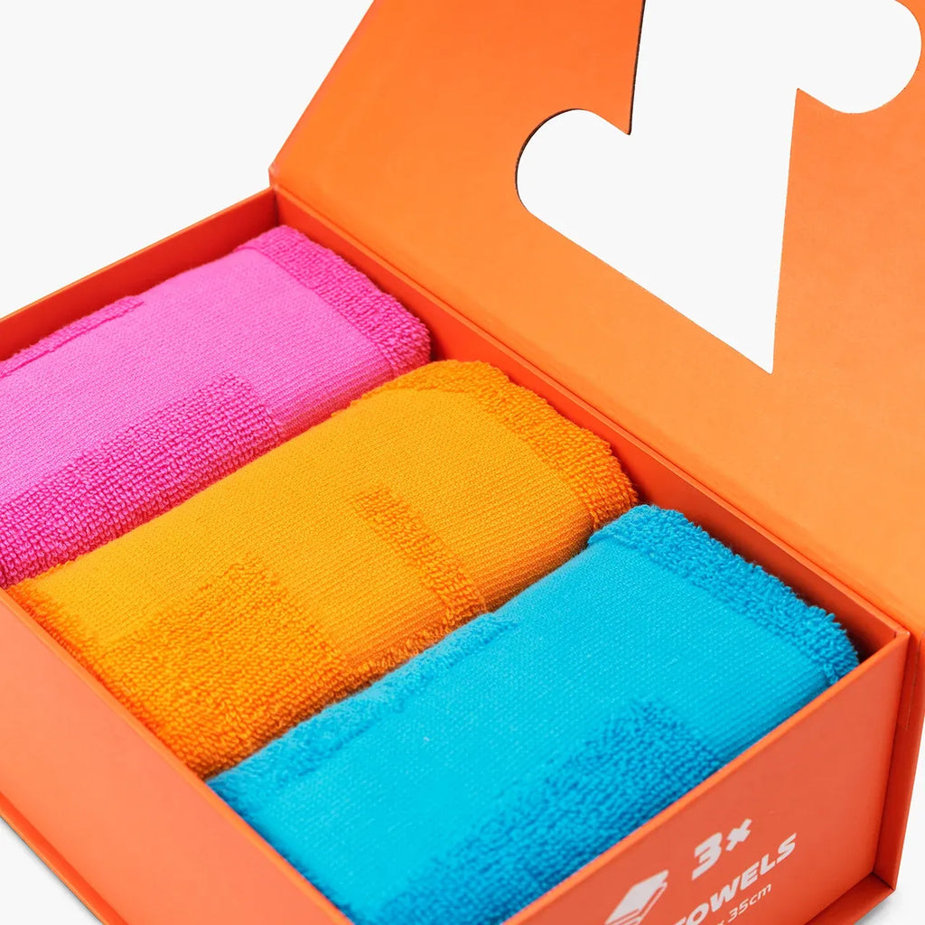 Sweat Towels for Cycling, Soft Enough for Your Face and Sized to Drape Over Your Handlebars