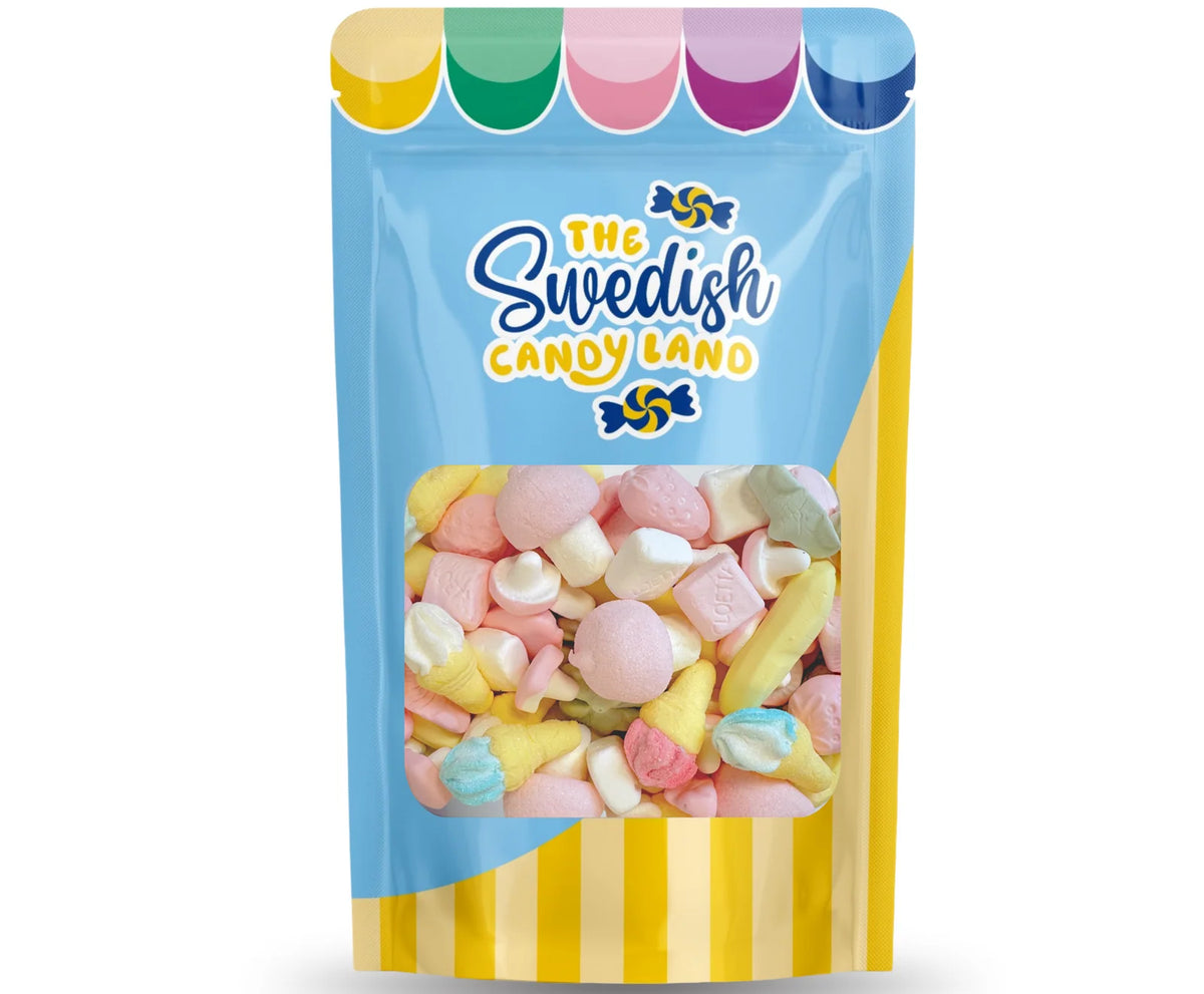 Swedish Marshmallow Candy Mix
