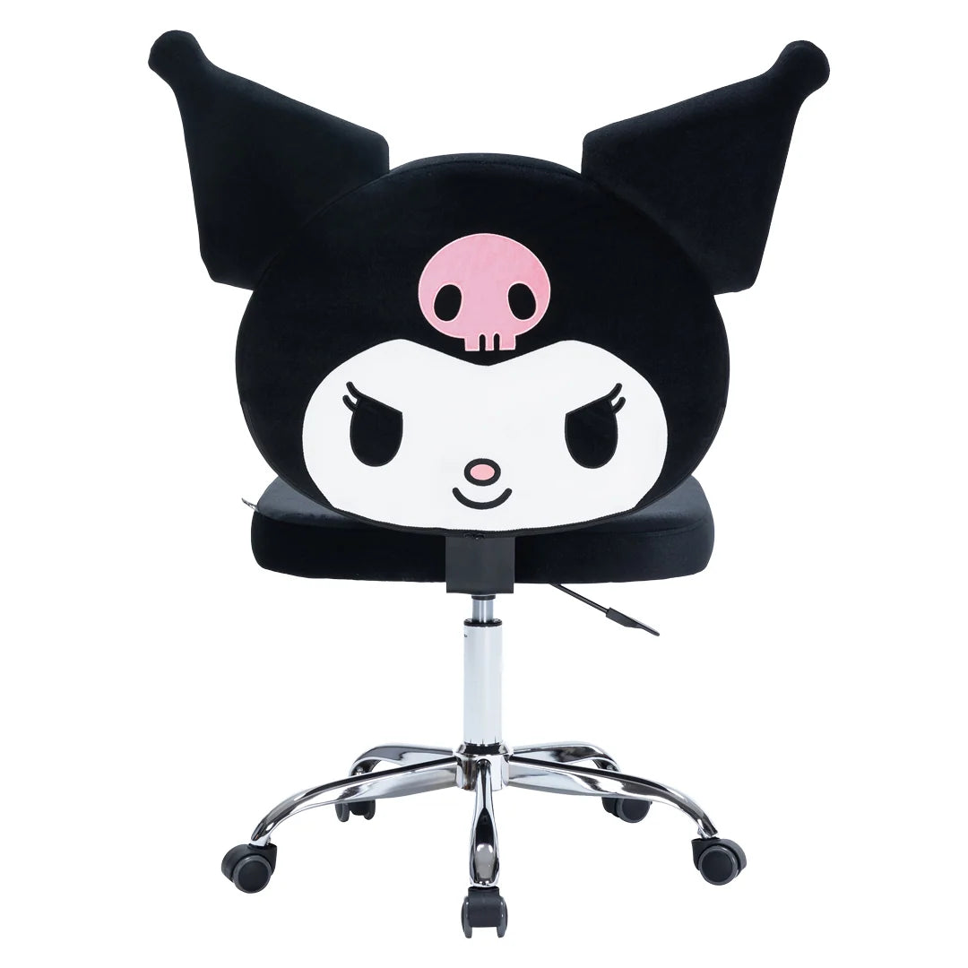 Swivel Vanity Chair, Black