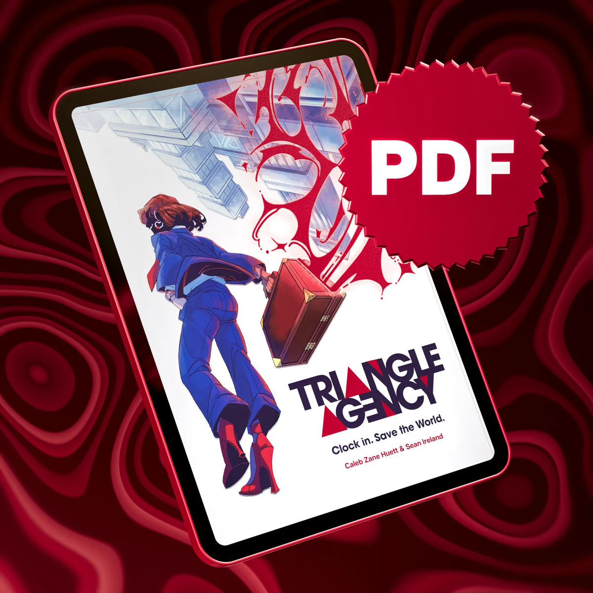 Tabletop Role-Playing Game Book with Digital PDF, Supernatural Missions, Reality-Warping Powers and Bureaucratic Horror