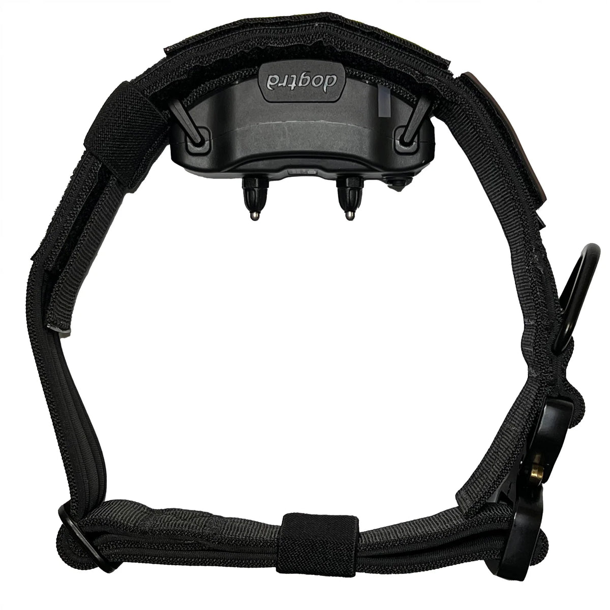 Tactical Dog Training Collar for E-Collar Receivers with Quick Release Buckle, Handle and Multiple Widths