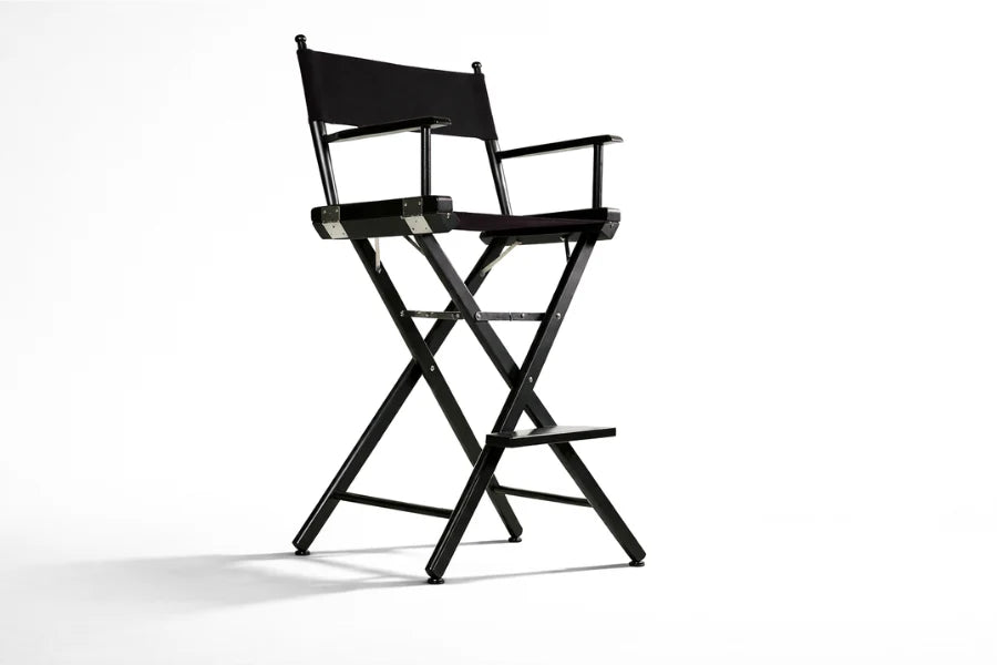 Tall Director's Chair, Black