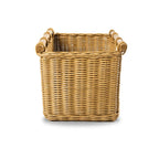 Tall Narrow Wicker Storage Basket