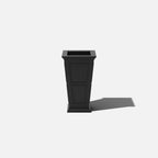 Tall Planter in Victorian-Inspired Style, Twenty-Six Size, Available in Black, Gray, or White, One or Two Pack