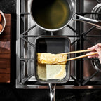 Tamagoyaki Omelette Pan with Slanted Lip and Hybrid Surface for Even Japanese-Style Rolled Eggs