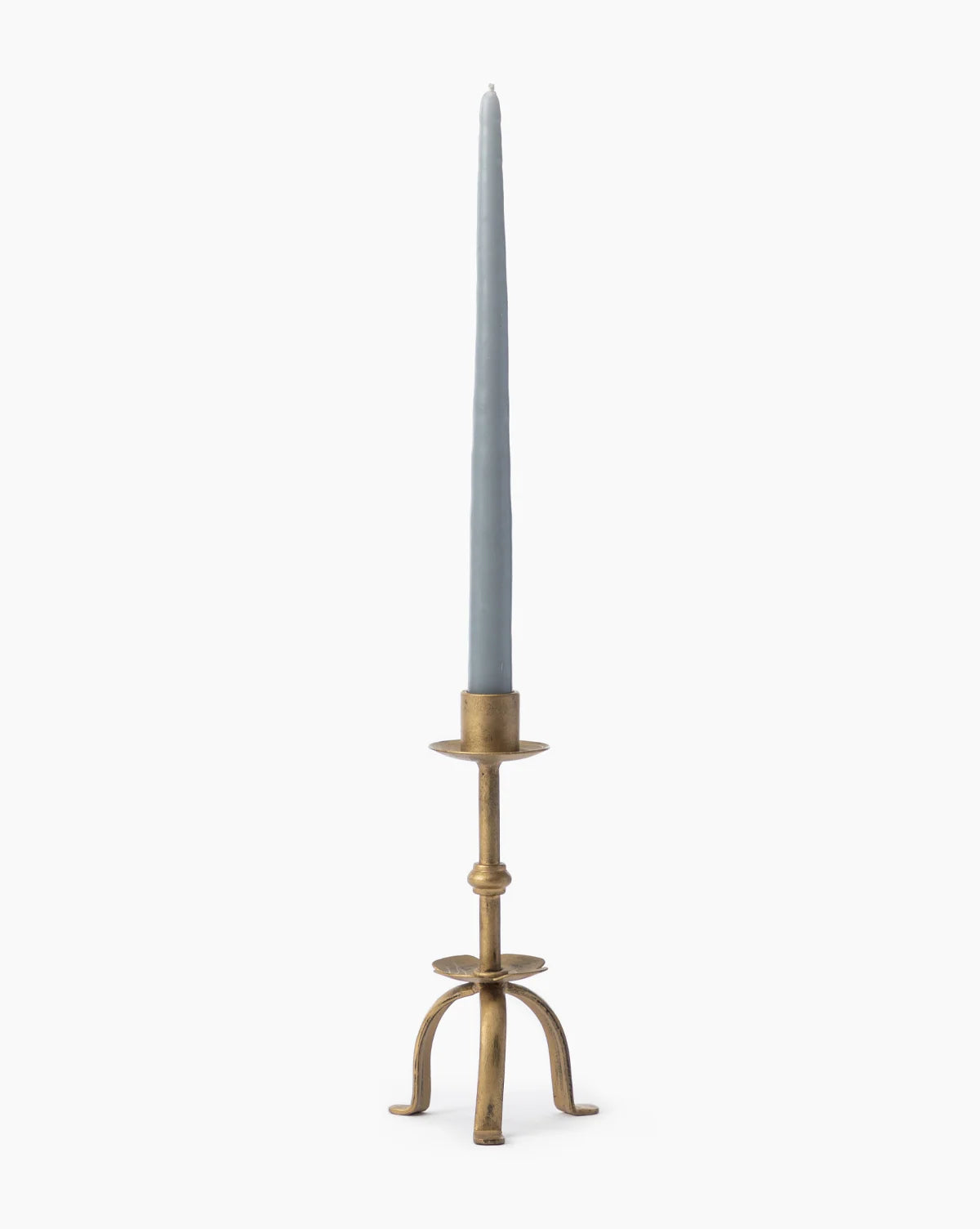 Taper Candle Holder in Antique Brass Finish