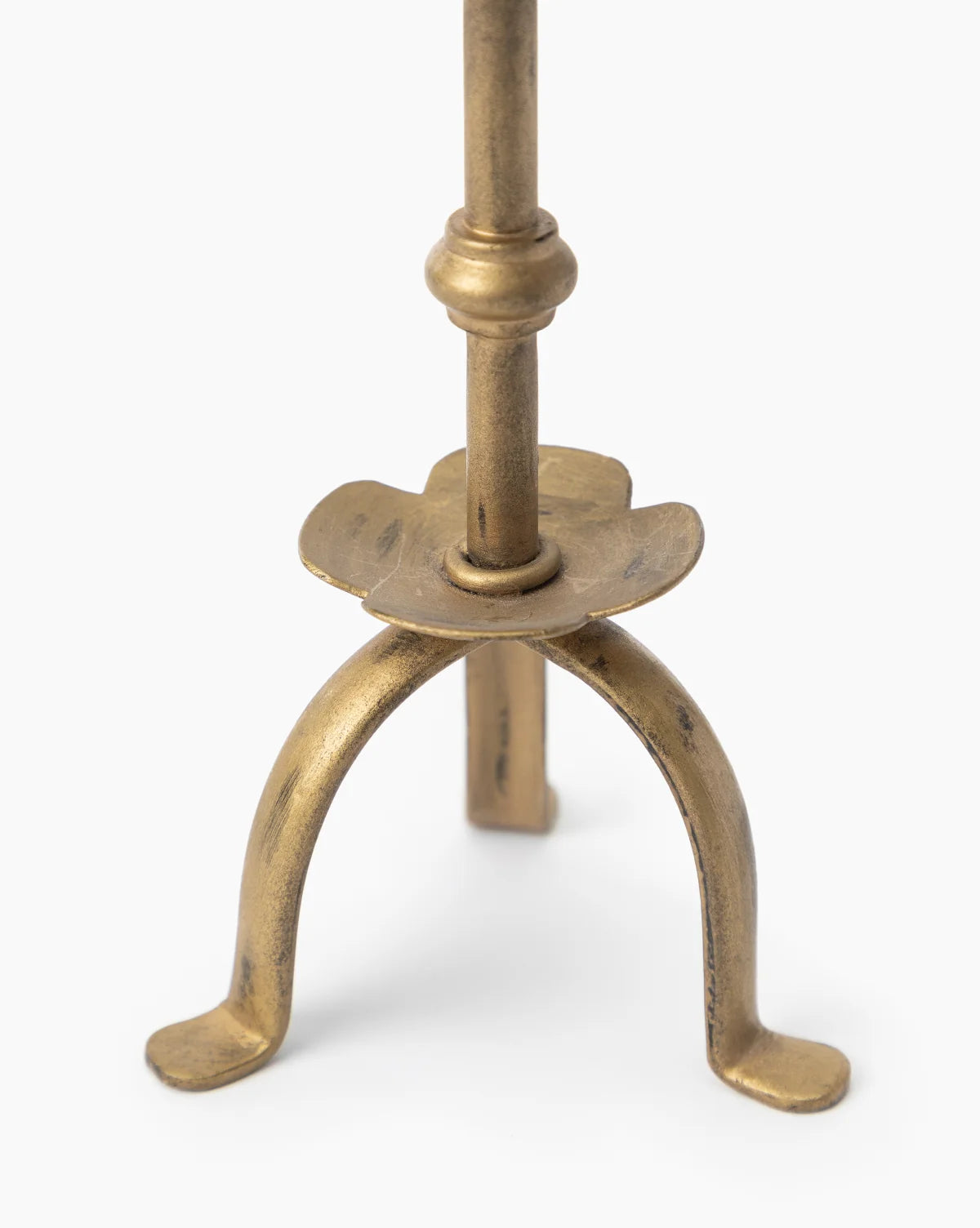 Taper Candle Holder in Antique Brass Finish