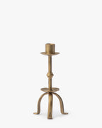 Taper Candle Holder in Antique Brass Finish, One Size