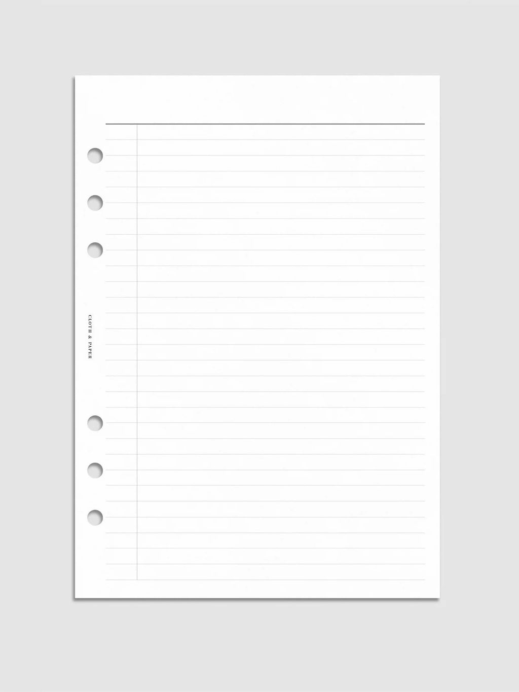 Task Planner Inserts
