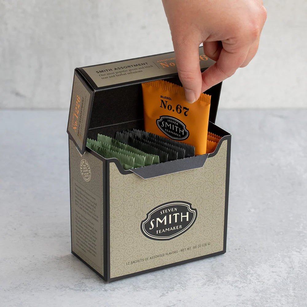 Tea Sachet Sampler Carton