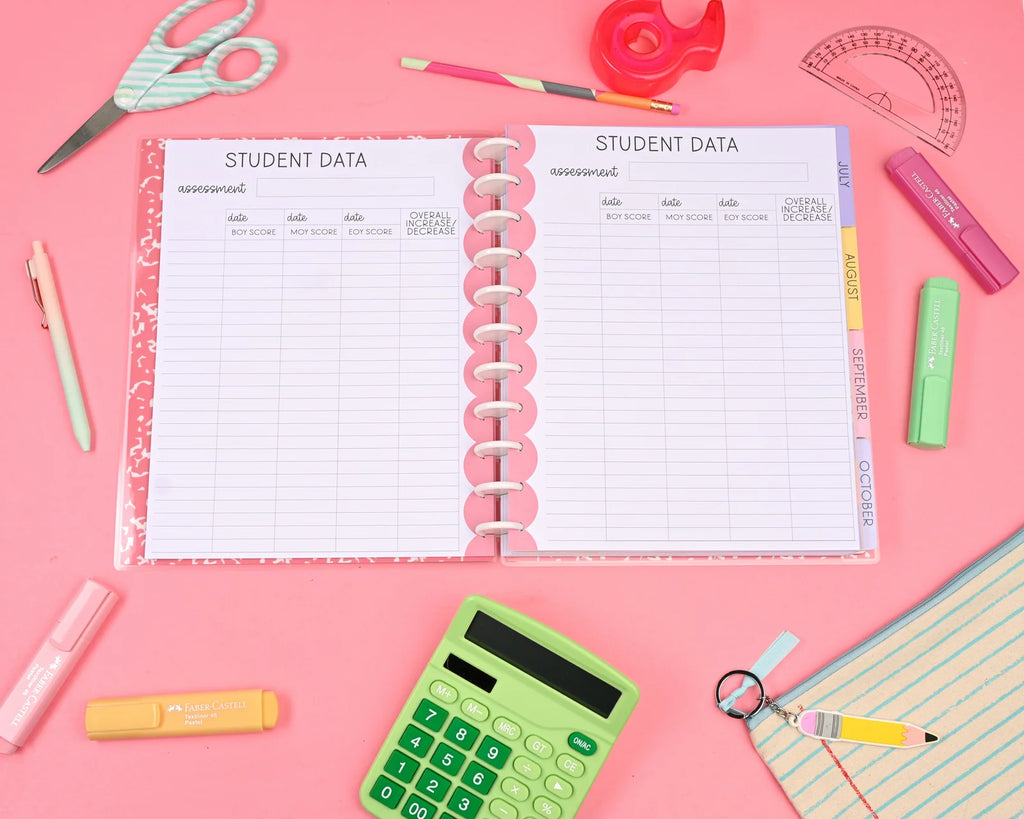 Teacher Planner 2026-2027 Academic Year Large 8.5 x 11 Weekly and Monthly Lesson Planning Organizer