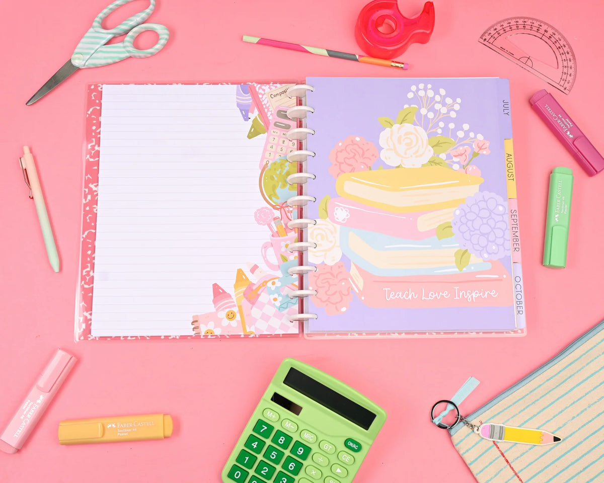 Teacher Planner 2026-2027 Academic Year Large 8.5 x 11 Weekly and Monthly Lesson Planning Organizer