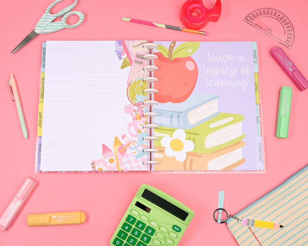 Teacher Planner 2026-2027 Academic Year Large 8.5 x 11 Weekly and Monthly Lesson Planning Organizer