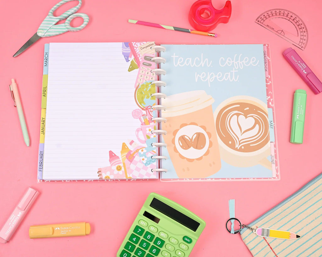 Teacher Planner 2026-2027 Academic Year Large 8.5 x 11 Weekly and Monthly Lesson Planning Organizer