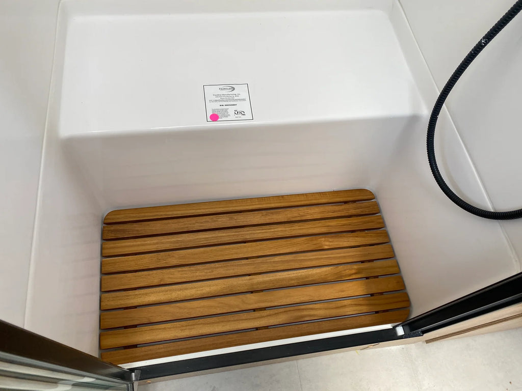 Teak Shower Mat