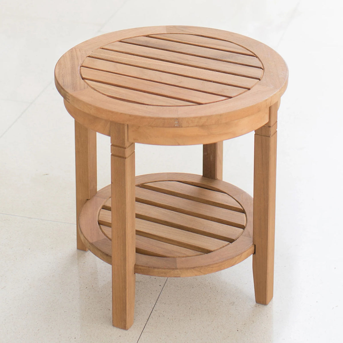 Teak Wood Outdoor Side Table