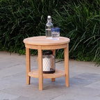 Teak Wood Outdoor Side Table