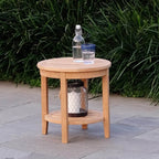 Teak Wood Outdoor Side Table