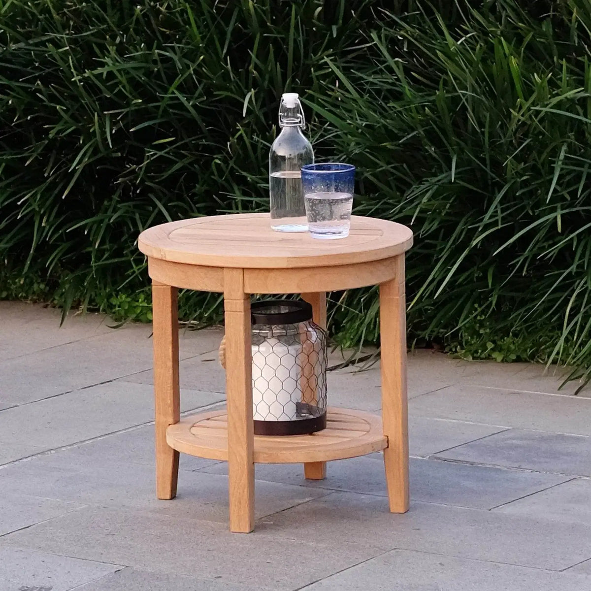 Teak Wood Outdoor Side Table