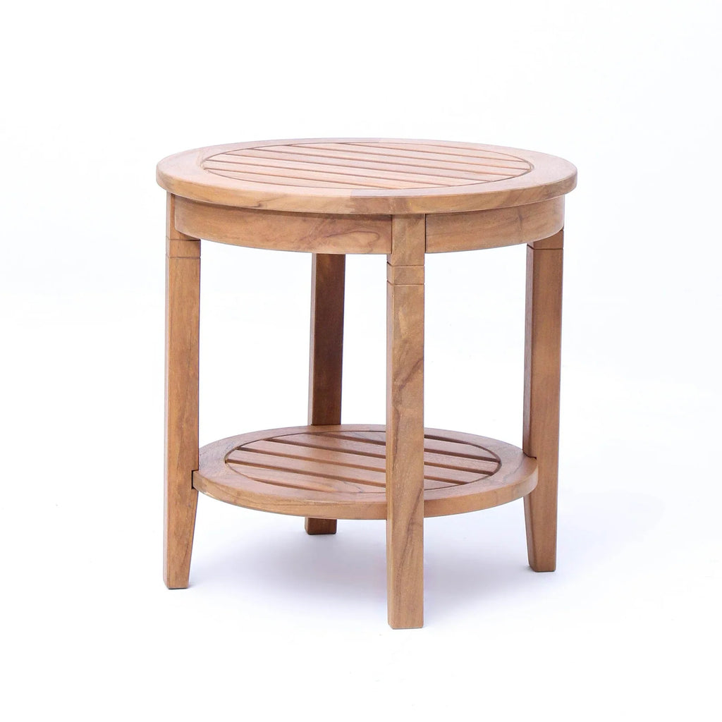 Teak Wood Outdoor Side Table
