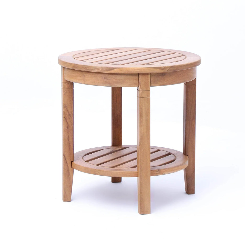 Teak Wood Outdoor Side Table