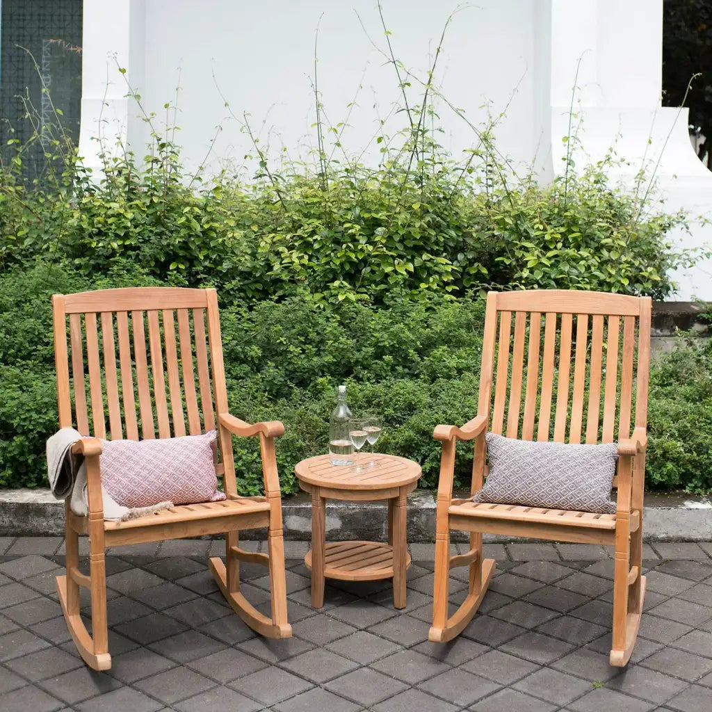 Teak Wood Outdoor Side Table