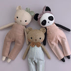 Teddy Bear and Panda Sewing Pattern PDF with Beginner Instructions, Full-Size Templates, and 15-Inch Doll Design