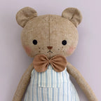 Teddy Bear and Panda Sewing Pattern PDF with Beginner Instructions, Full-Size Templates, and 15-Inch Doll Design