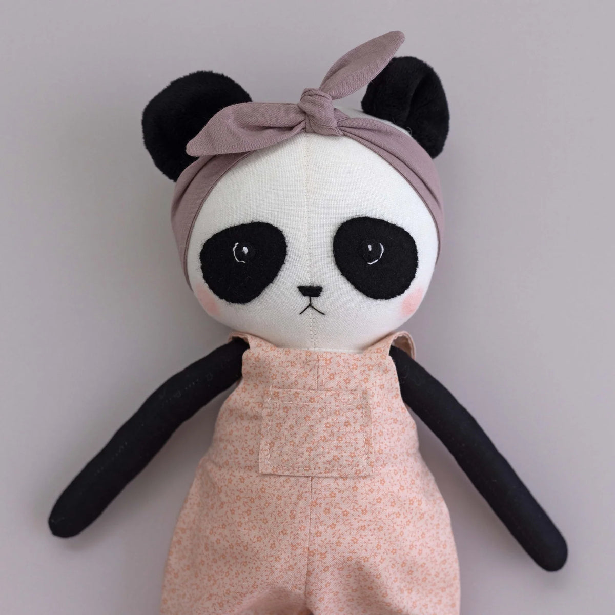 Teddy Bear and Panda Sewing Pattern PDF with Beginner Instructions, Full-Size Templates, and 15-Inch Doll Design