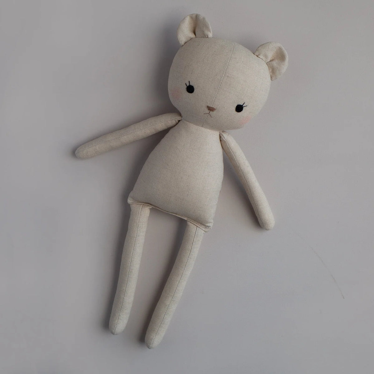Teddy Bear and Panda Sewing Pattern PDF with Beginner Instructions, Full-Size Templates, and 15-Inch Doll Design