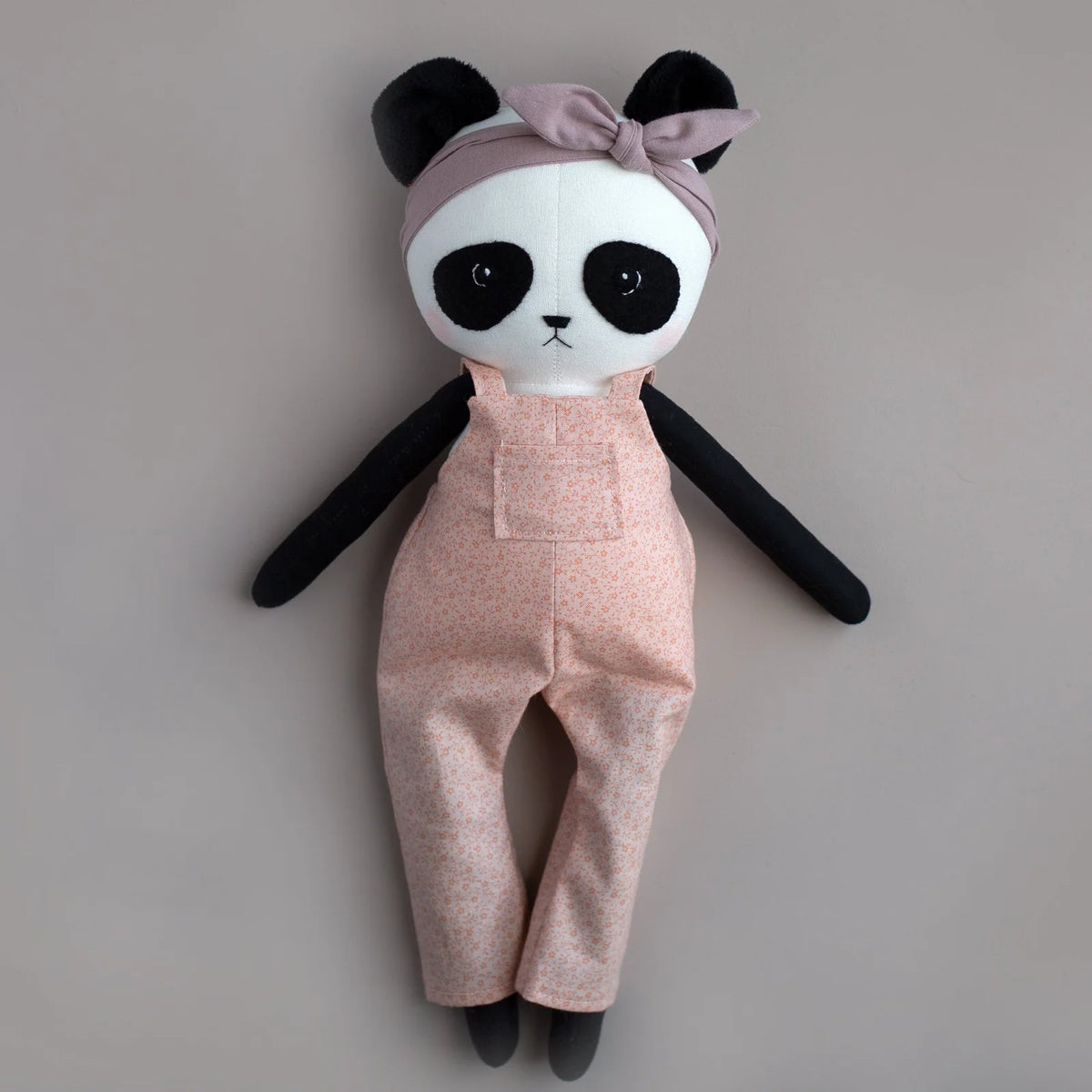 Teddy Bear and Panda Sewing Pattern PDF with Beginner Instructions, Full-Size Templates, and 15-Inch Doll Design