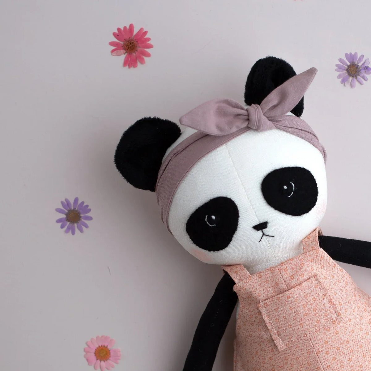 Teddy Bear and Panda Sewing Pattern PDF with Beginner Instructions, Full-Size Templates, and 15-Inch Doll Design