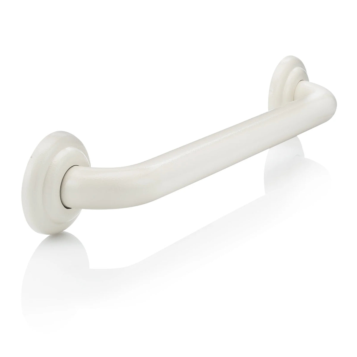 Textured Shower Grab Bar in Oyster Bisque