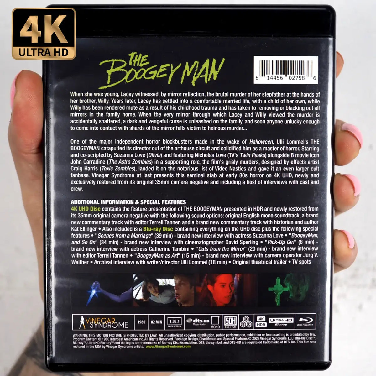 The Boogeyman 4K UHD and Blu-ray