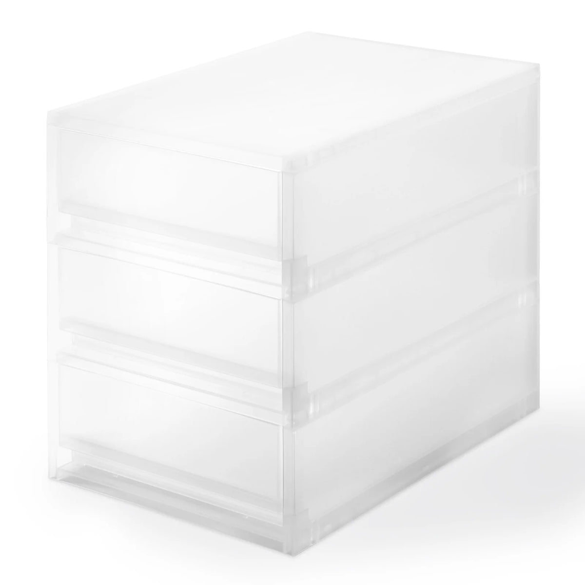 Three Drawer Organizer, Clear
