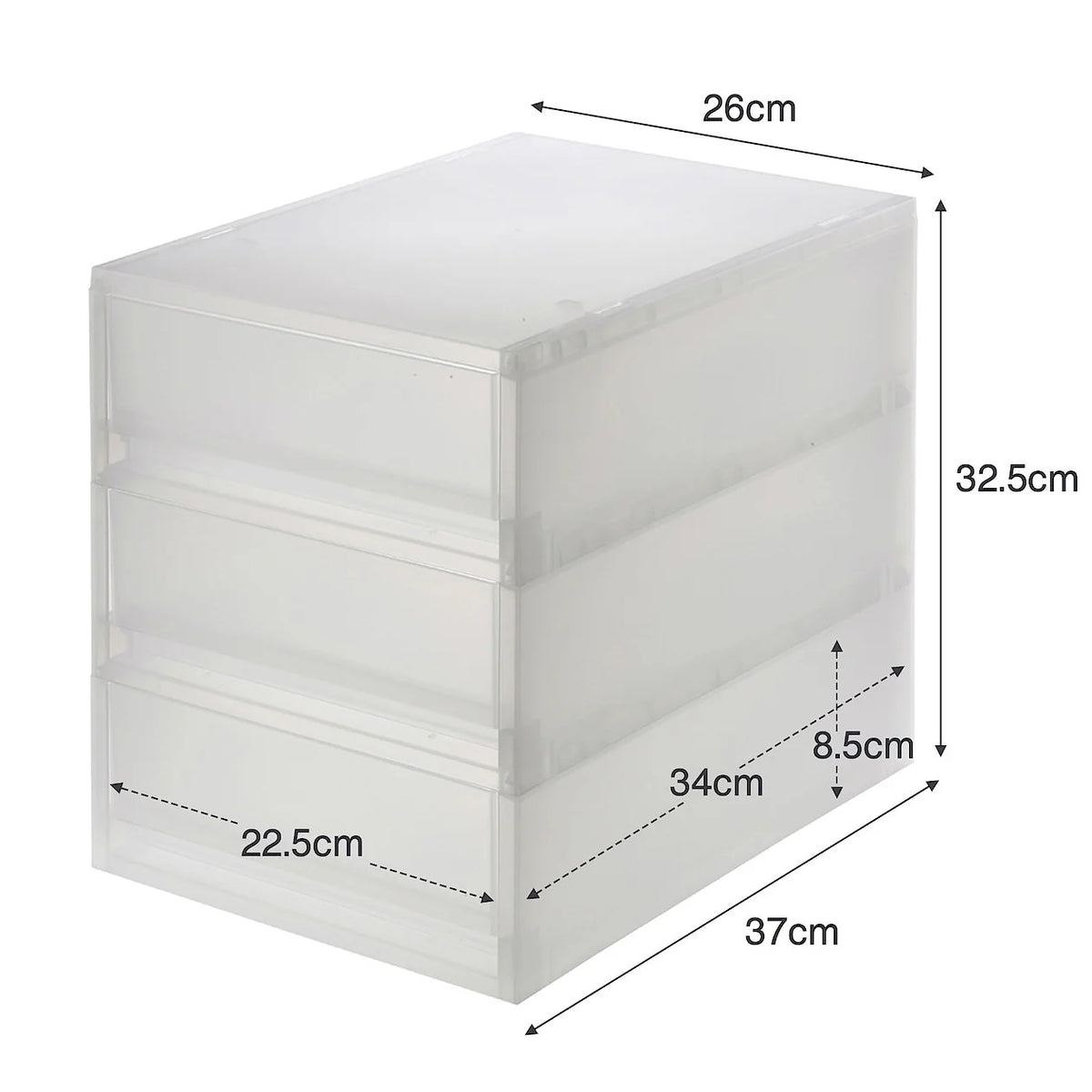 Three Drawer Organizer