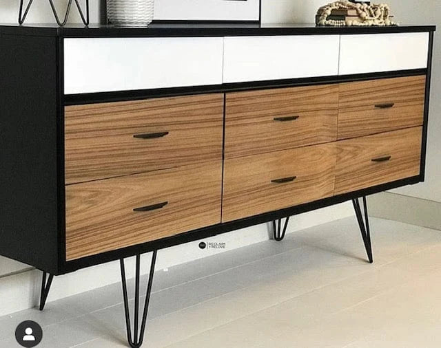 Three-Rod Hairpin Table Leg
