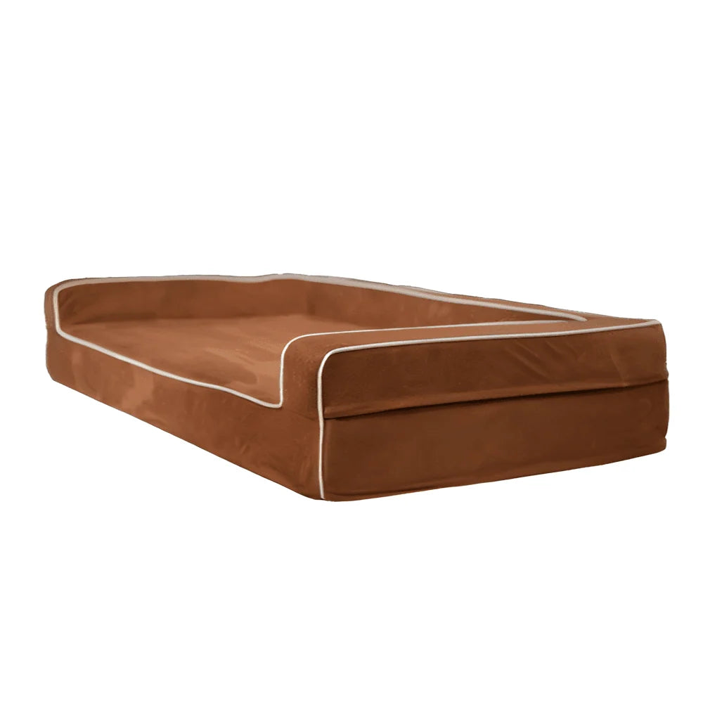 Three-Sided Orthopedic Dog Bed