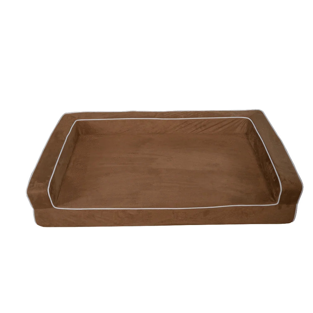 Three-Sided Orthopedic Dog Bed