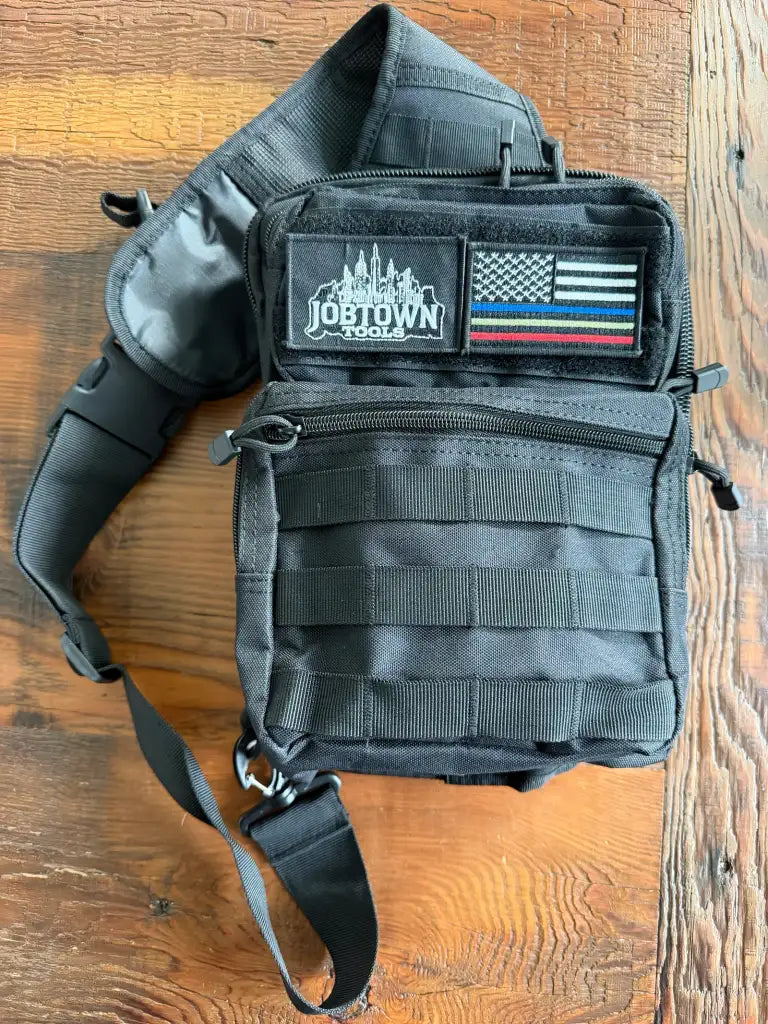 Through-the-Lock Entry Tool Kit in a Tactical Shoulder Bag for Firefighters, Police and EMS Crews