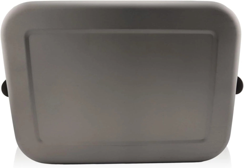 Titanium Bento Box, 1200 ml Leakproof Lunch Container with Removable Gasket and Foldable Handle for Reheating