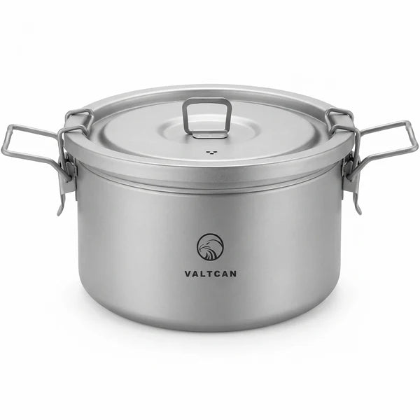 Titanium Bento Box, 1200 ml Leakproof Lunch Container with Removable Gasket and Foldable Handle for Reheating