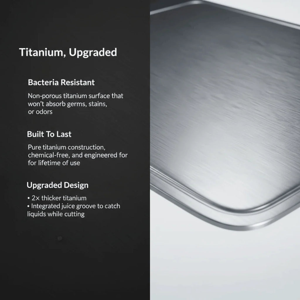 Titanium Cutting Board Set