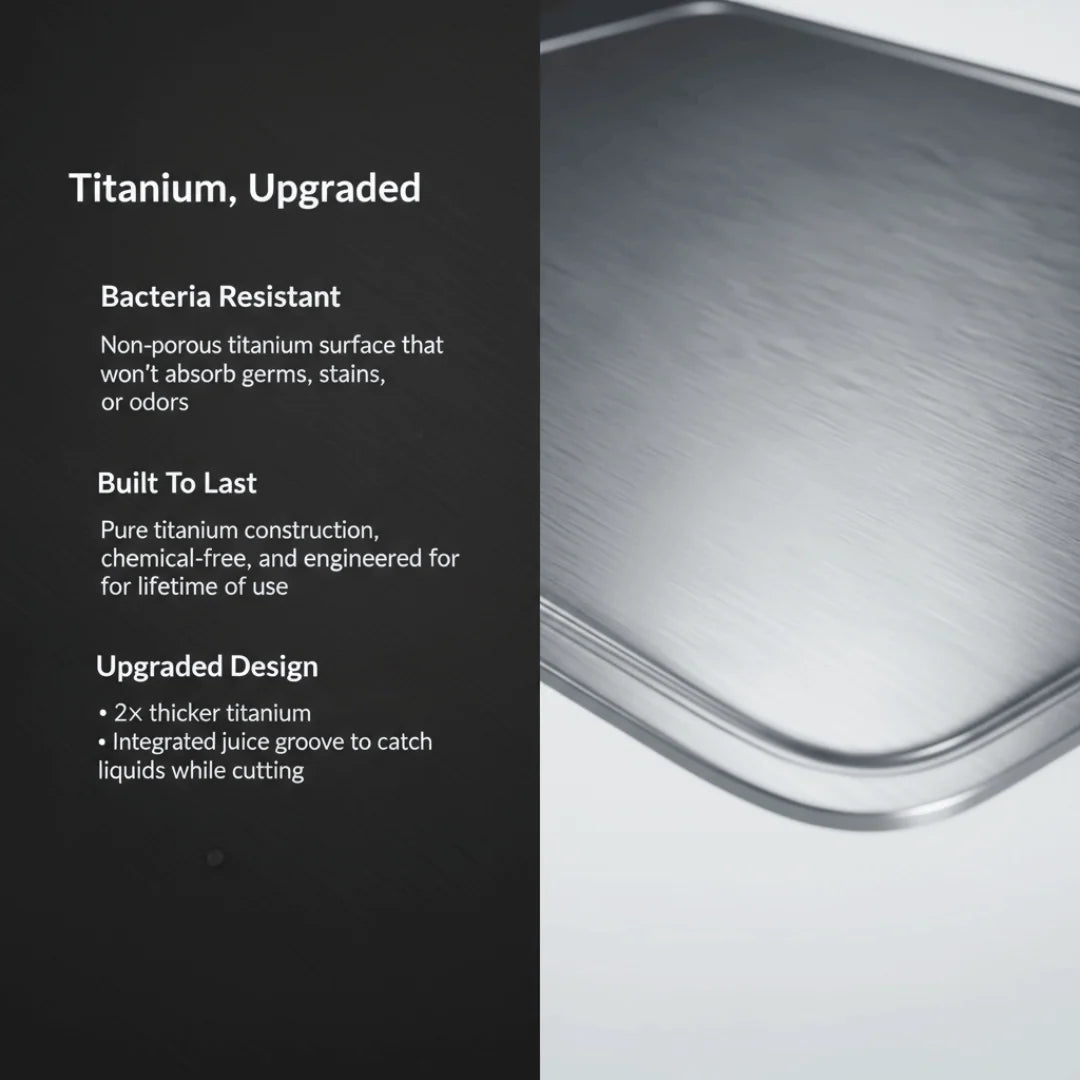 Titanium Cutting Board Set