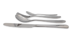 Titanium Flatware Set, 4-Piece Full Dinner Place Setting
