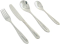 Titanium Flatware Set, 4-Piece Full Dinner Place Setting
